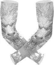 [Yoogain] UV Protection Arm Sleeves Dragon Compression Sleeves For Garden Working Strong Air Permeability cubre brazos, Dragon