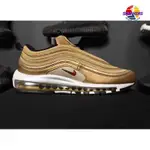 正版 NIKE W AIR MAX 97 OG QS 金彈 慢跑 氣墊 男女款885691-700 休閒鞋