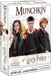 Munchkin: Harry Potter - Card Game for 3-6 Players, Magical Mischief in The Wizarding World