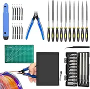 Printer Kit - Printing, High-Quality Filament Spool | 38-Piece Premium User-Friendly Printer Tool Set, Versatile Printer Set for Finishing, Deburring, and Cleaning