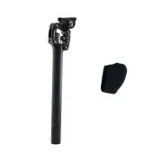 SR Suntour SP12 NCX 30.9X350mm Suspension Seat Post with Protective Cover, Bl...