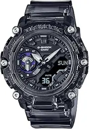 [G-Shock] By Casio Men's GA2200SKL-8A Clear Black Analog-Digital Watch One Size