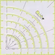 Quilt Circle Cutter Ruler Arc Cutting Patchwork Ruler Quilters Ruler #KT-90