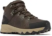 [Columbia] Women's Peakfreak II Mid Outdry Leather Hiking Boots, Cordovan, Black, US