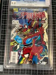 Spider-Man Super Special #1 CGC 9.8# 0072247005 WHITE pages Flip book wraparound