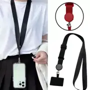 Universal Cell Phone Lanyard Wrist Key Chain Neck StrapFlat Nylon Patch Necklace