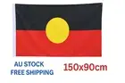 Large Australian Aboriginal Flag 150x90 cm Indigenous Flag Reconciliation