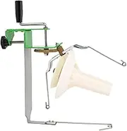 Yarn Winder, Weaving Ball Winders Hand Operated Stainless Steel Plastic Wool Winder Yarn Cake Winder Yarn Cake Winder with Screwdriver for Knitting Enthusiast Knitting Crocheting