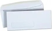 Universal Window Business Envelope, Contemporary, 9, White, 500/Box (35219)
