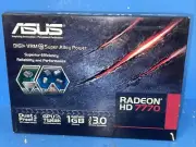 Asus - AMD Radeon HD 7770 1GB GDDR5 PCI Express 3.0 Graphics Card
