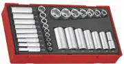 Teng TTAF32 - Socket Set 1/4 & 3/8" Drive 32 Piece