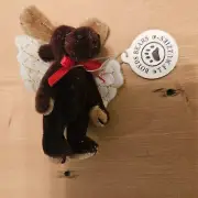 Boyds Bear Retired TF Wuzzie's MOOSE Bearwear Plush Pin NEW WITH TAG
