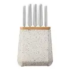 Furi Pro Stone Block Set Olive Terrazzo 6 Piece | 41513