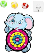 SUPVOX Educational Sticky Ball Toy Set 7pcs Toss Catch Game Perfect for Kids Random Color