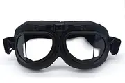evomosa Vintage Motorcycle Goggles Windproof Anti Fog & Impact UV Protection Aviator Pilot Motocross Goggles for Men,Women