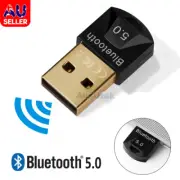 Bluetooth V5.0 USB Dongle Adapter PC Desktop Computer WINDOWS 10 11 Driver Free