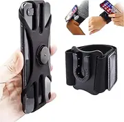 2in1 Phone Armband Running Wristband Phone Holder, Detachable Running Accessories Cycling Fishing Walking Strap For iPhone 11 12 13 14 Pro Max Mini XS Plus, Galaxy S20 s21 Ultra S10 Note 20 10