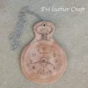 Pocket Watch Bag, Alice in Wonderland, leather bag, party bag, Rabbit Costume