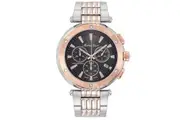 Mathey Tissot Men's Neptune Chrono Black Dial Watch - H912CHRN