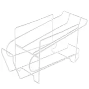 Soda Can Rack Beverage Dispenser Stackable Can Rack Organizer For Saving Storage Space In The Refrigerator White