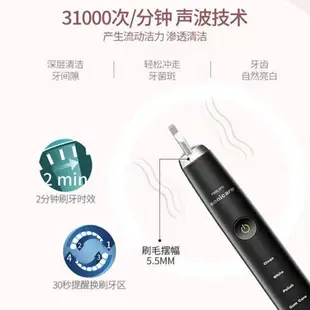 PHILIPS 飛利浦 聲波電動牙刷 Sonicare 音波電動牙刷 五大模式 HX9332 9352 9362 9372