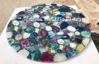 36” Agate Table Top / agate Dining Natural Stones Work home decor