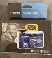 Polaroid SL35V Waterproof 35mm One Time Use Camera 800 Speed 27 Exp. EXP 06-2016