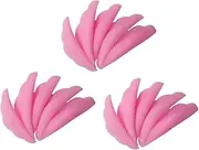 NOLITOY 3 Packs Eyelash Extension Lash Extensions Supplies Lash Lift Rods Rollers for Hair Volume Eyelash Tool Eyelash Perming Pads Lash Lift Tools Eyelash Perm Pads Pink