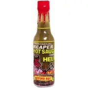 ASS KICKIN' GREEN CAROLINA REAPER HOT SAUCE FROM HELL 5 oz. NEW PRODUCT HOT!!!