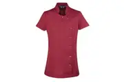 Premier Womens/Ladies *Orchid* Tunic / Health Beauty & Spa / Workwear (Burgundy) - UTRW1127