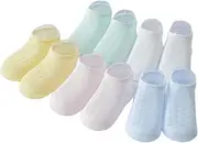 COLLBATH Mesh Baby Socks 5 Pack Ankle Socks Lightweight Breathable for Boys and Girls (3-5 Years