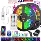 5050 3528 RGB LED Strip Lights 5/10M 12V 40Key Bluetooth Music Phone APP Control