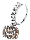 Nose Ring Hoop pumpkin ring dangle 316L surgical steel