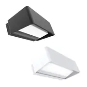 TOPATRI Outdoor Surface Mounted LED Up/Down Wall Light CCT 13w Dark Grey