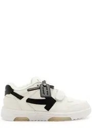 Off-white Kids Out of Office Leather Sneakers (IT35-IT38) - 36 (IT36/ UK3 Kids) 36 (IT36/ UK3 KIDS)