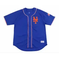在飛比找蝦皮購物優惠-紐約 NY METS 大都會隊 短袖 棒球衫 球衣 嘻哈 饒