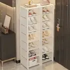 Adjustable Multiple Layers Shoe Rack Simple Shoe Cabinet Storage