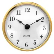 3.1" 80mm Quartz Clock Insert, Round Quartz Movement Miniature Clock Mini
