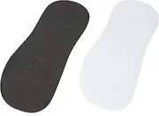 Spray Tan Foam Sticky Feet for Sun Bed Spray Tan Treatment, Black - Pack of 25