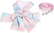 SEWOART Cat Bowknot Harness Leash Walking Harness Traction Rope Stylish and Practical for Pet Owners