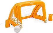 Intex Inflatable Soccer Fun Goals Game Kids/Children 6y+ Water Pool Orange Toy