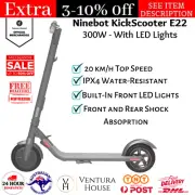 Segway Ninebot Kickscooter E22 Electric Scooter Foldable [AU Stock] Foldable New