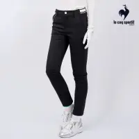 在飛比找momo購物網優惠-【LE COQ SPORTIF 公雞】高爾夫系列 女款黑色彈