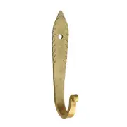 Hand Forged Coat Hook Wrought Iron Handmade Rustic Wall Hook for Towel, Plant...