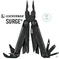 在飛比找樂天市場購物網優惠-[ LEATHERMAN ] Surge黑工具鉗 附銼刀+尼