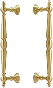 Brass Drawer Knobs 2 Pack Cabinet Door Cabinet Drawer Cabinet Door Handle Brass Shoe Cabinet Wardrobe Handle-128Mm