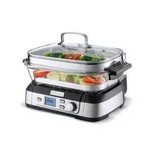 美國Cuisinart 數位式美味蒸鮮鍋 6L STM-2000TW