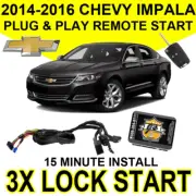 Js Alarms PLUG & PLAY REMOTE START For 2014-2016 CHEVROLET IMPALA CHEVY GM7
