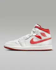Nike Air Jordan 1 Mid SE FJ3458-160 Sneaker Mens 10.5 White Casual Shoes RHS2980