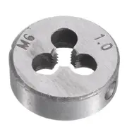 3Pcs Metric Circular Die Set M6 Thread Die for Screw Tap